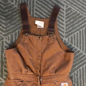 Carharrt Insulated Women’s Overalls 6 Petite